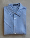 CAMISA A RAYAS MANGA LARGA/CORTA.