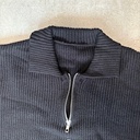 POLO "ZIPPER BLACK" (L/XL)