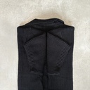 POLO "ZIPPER BLACK" (L/XL)