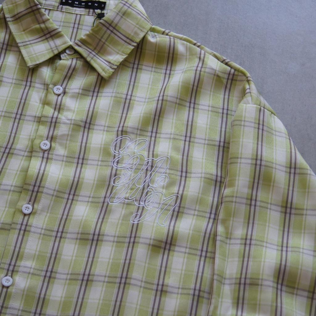 CAMISA CHECK VERDE (M/L)