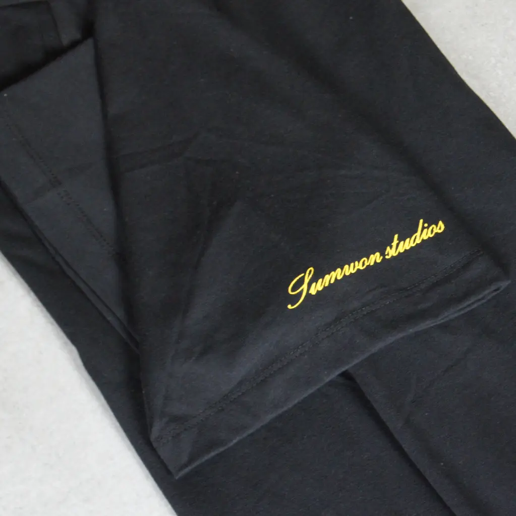 REMERA PISO MOJADO NEGRO (L) 
