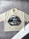CAMISA BOXY CHROME LIPS (L)