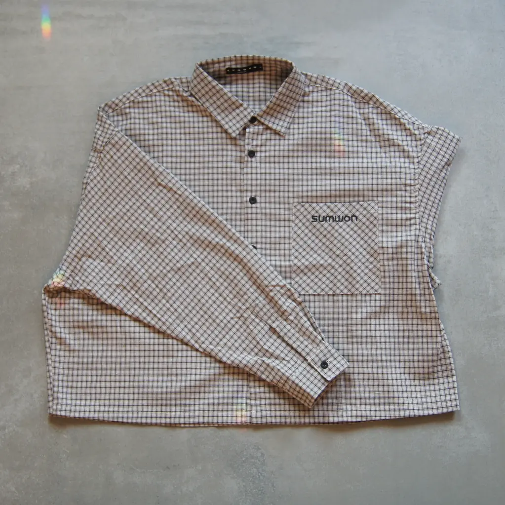 CAMISA SMWN BOXY CUADRILLE (M/L)