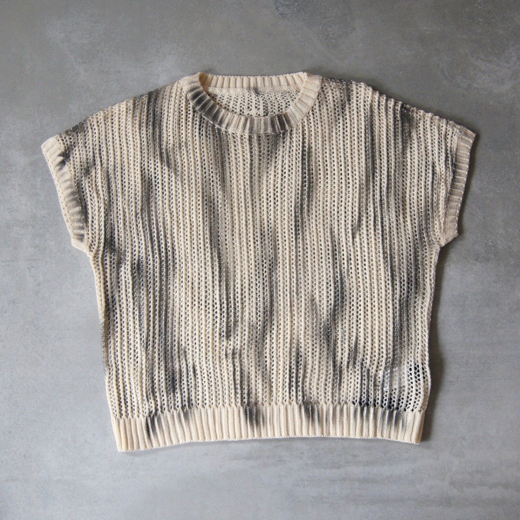 SWEATER "ACID WASH" BOXY (S/M)
