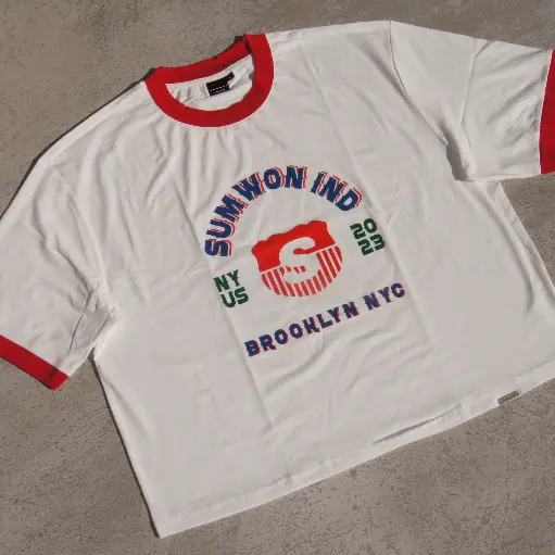 [BROOKLYNNYC] REMERA BOXY BROOKLYN NYC (L)