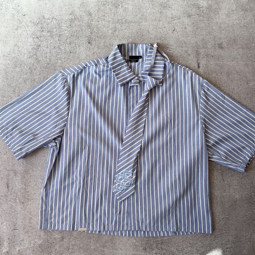 CAMISA BOXY STRIPES (S)